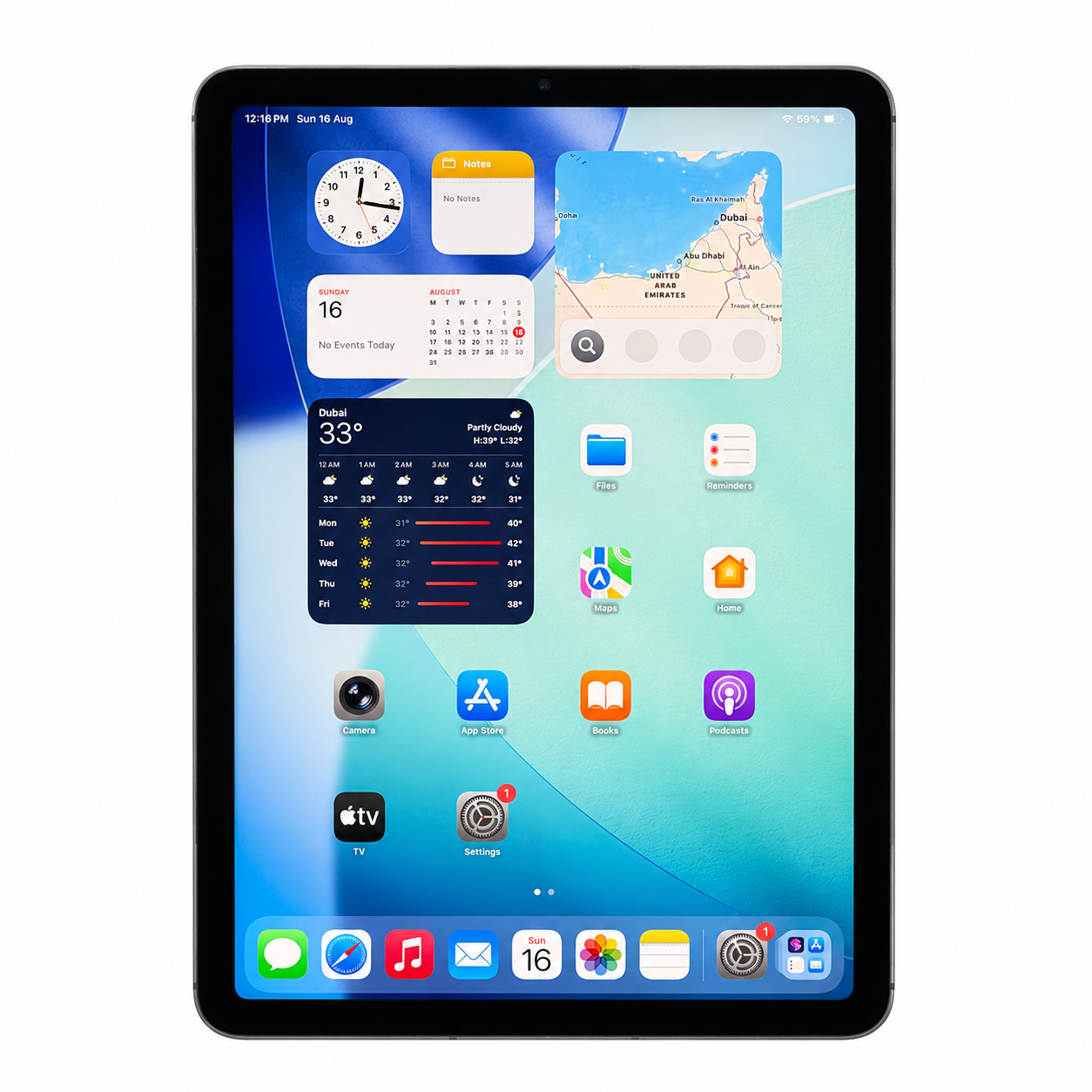 Air 5 2 Apple iPad Air 5th Generation 256GB Cellular + Wi-Fi (TDRA Version) (Used with Box) - Image 3